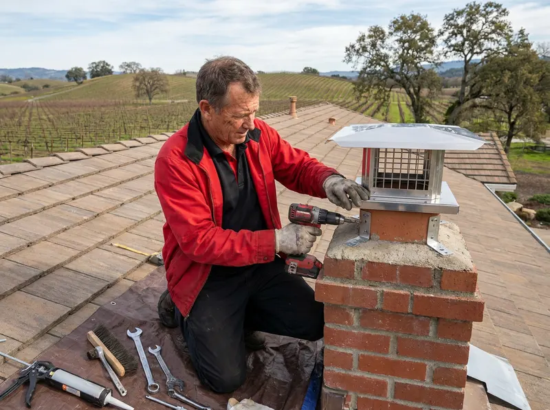 Chimney Cap Repair & Replacement in Napa, CA