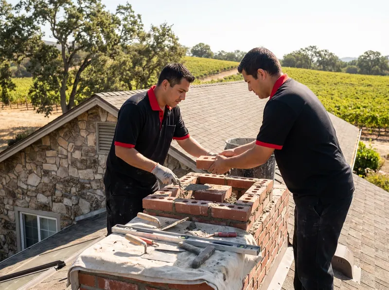 Chimney Masonry & Rebuild in Napa, CA